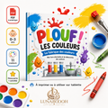 PLOUF ! Les Couleurs – Livre d’activités 0–3 ans